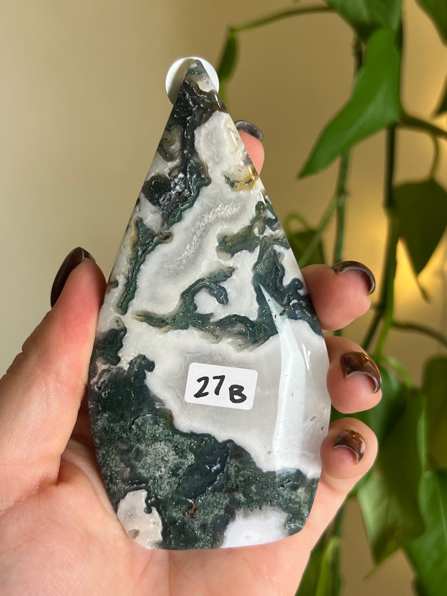 Moss Agate Freeform - B