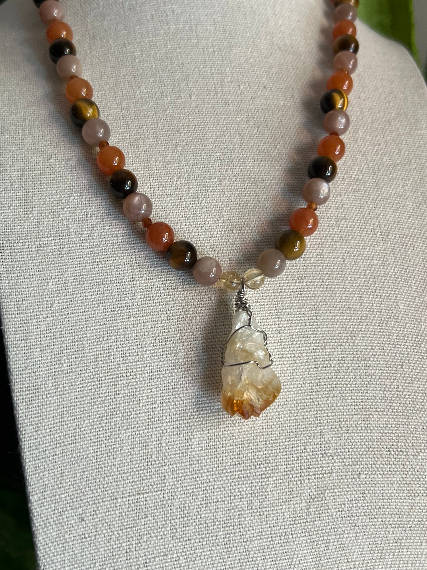 Candy Corn Necklace