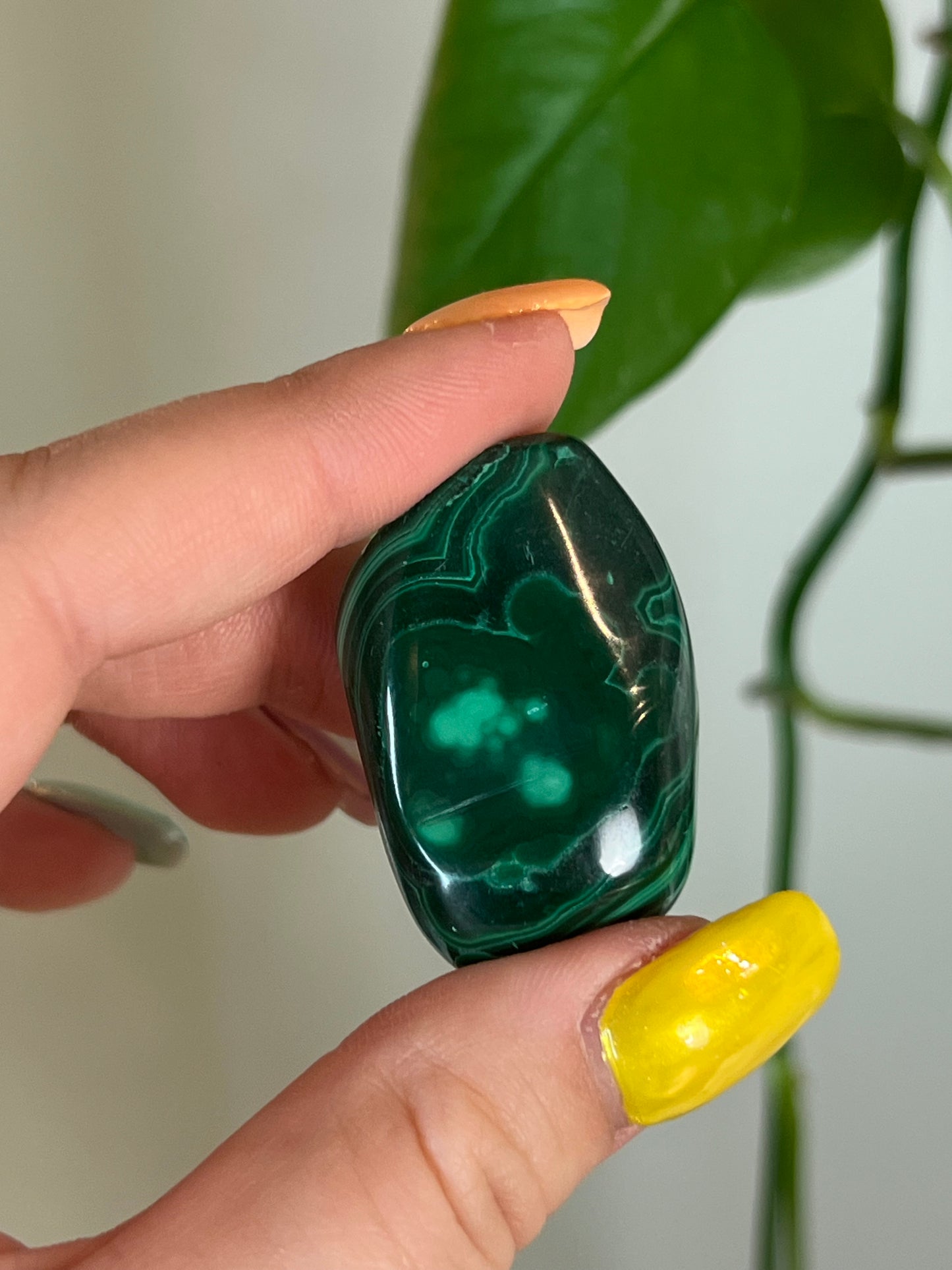 Malachite Tumbled