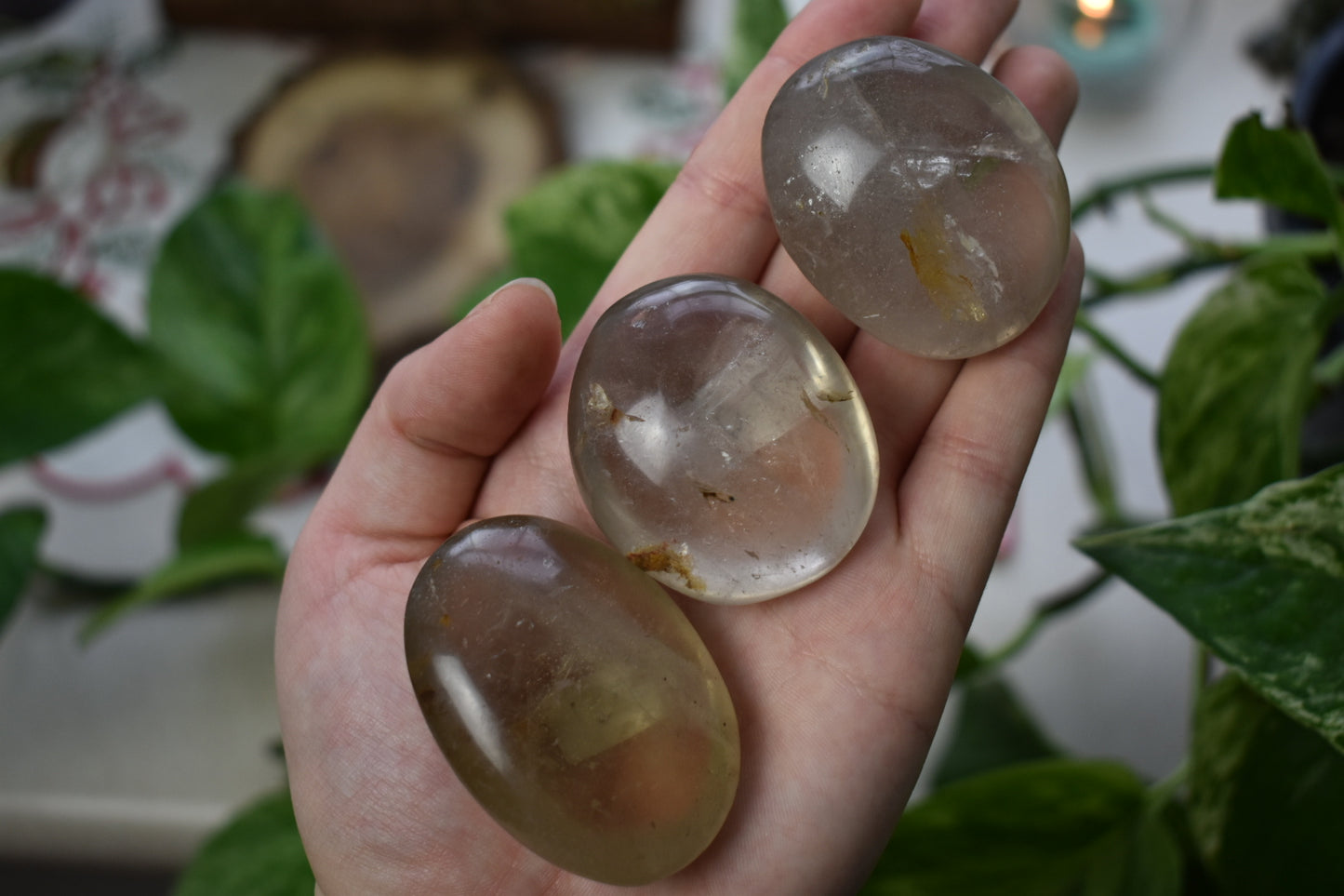 Smoky Quartz Palm