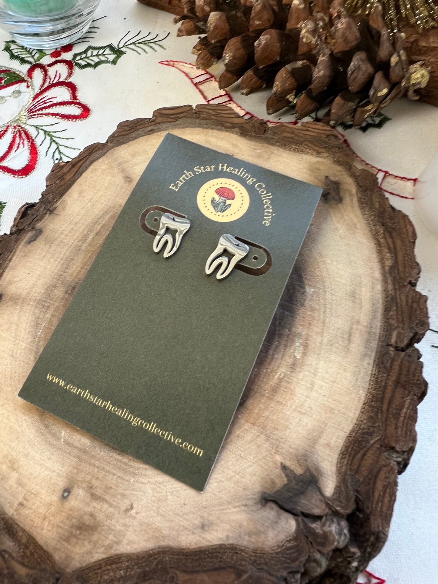 Teeth Earrings