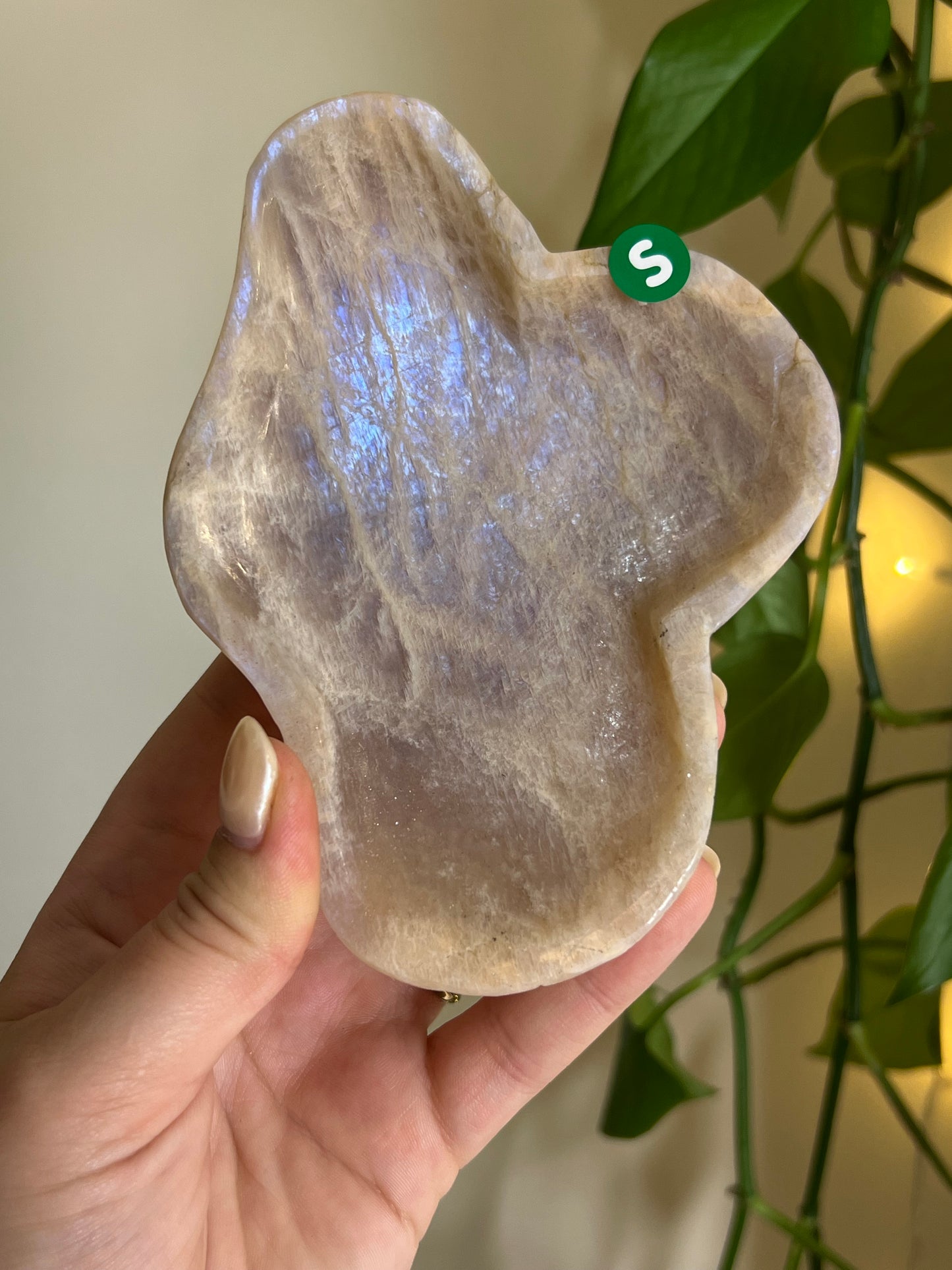 Flashy Moonstone Bowl - S