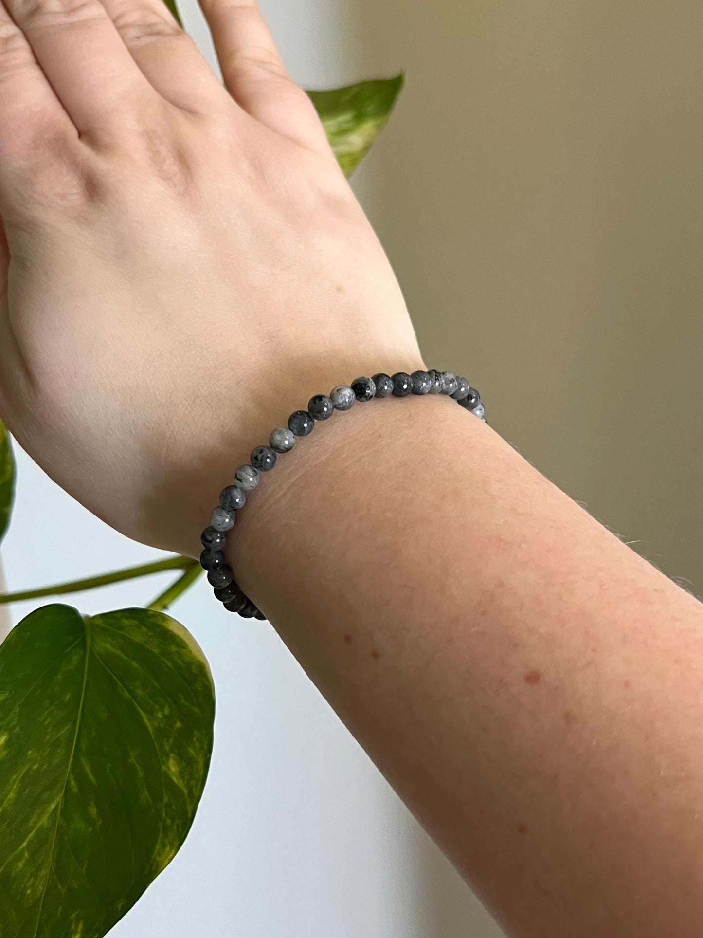 4mm Larvikite Bracelet