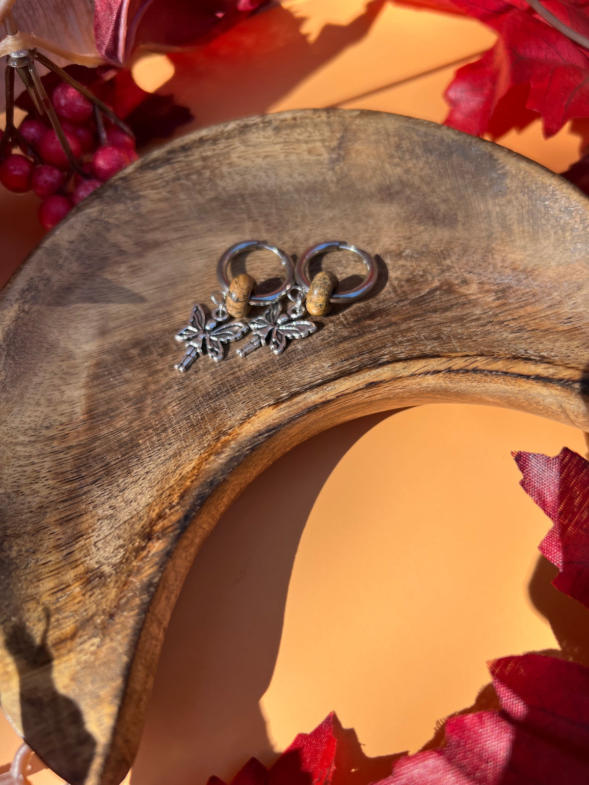 Earth Faerie Hoop Earrings