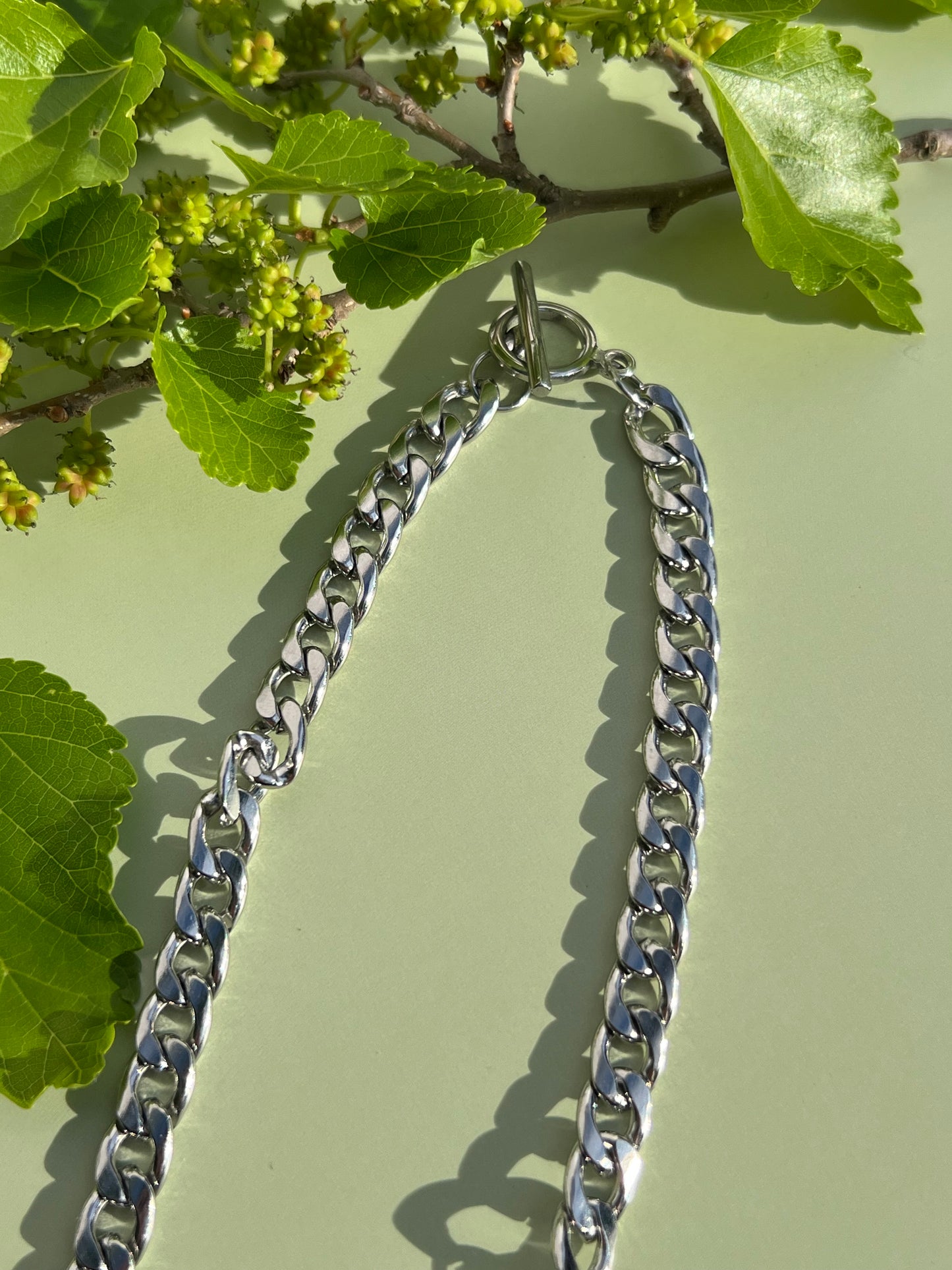 Gay/ Achillean Inspired Flag Thick Chain Necklace