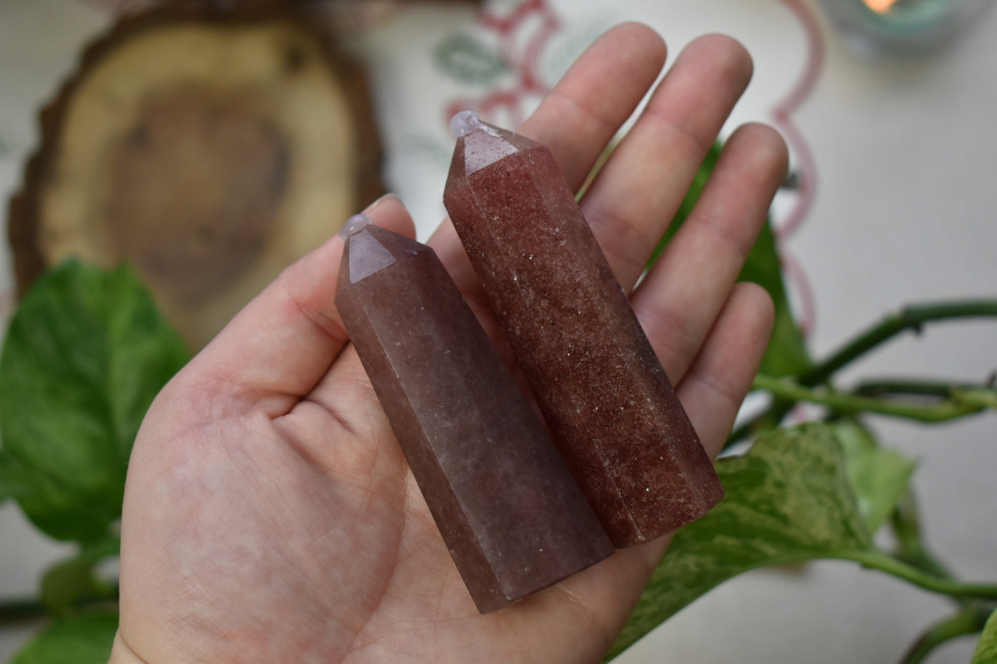 Strawberry Quartz Tower