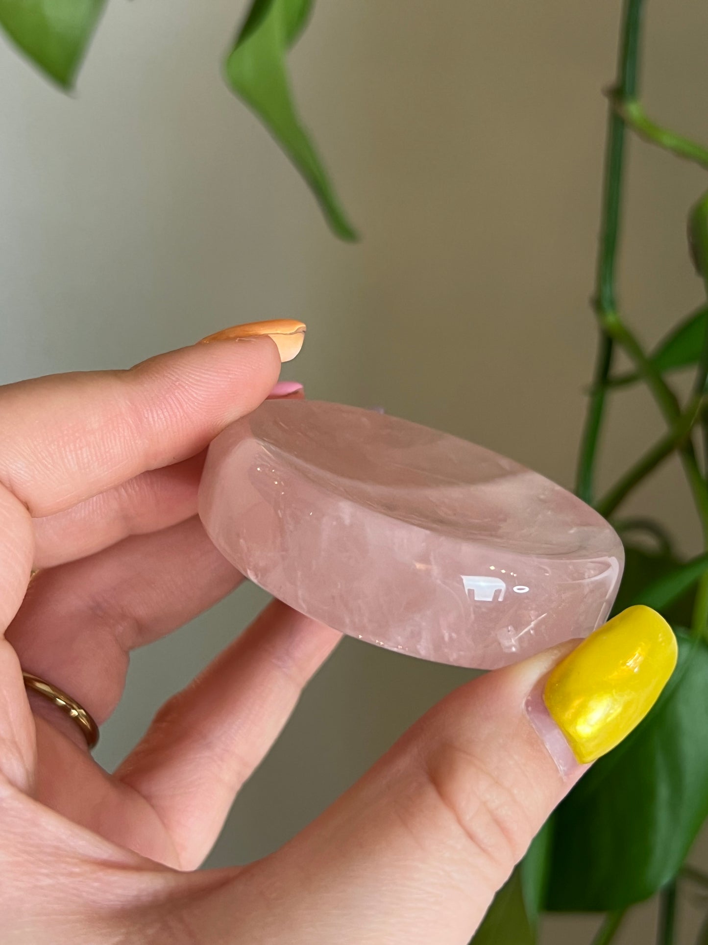 Rose Quartz Dish