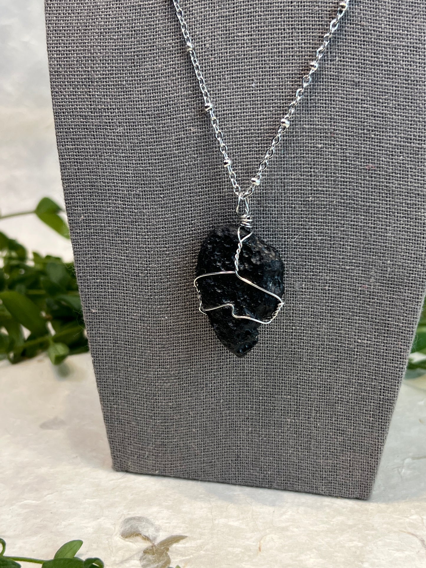 Collier Tektite (Météorite)