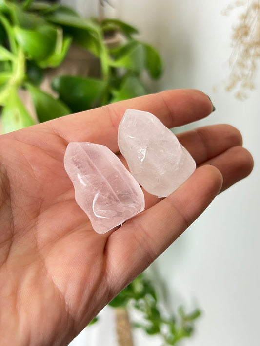 Clear Quartz Small Flame