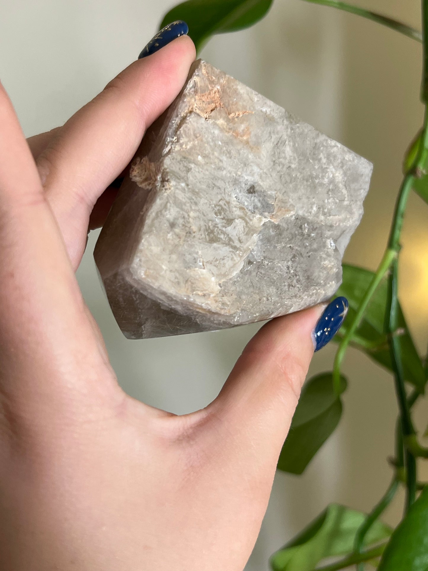 Smoky Golden Rutile Quartz Gusher