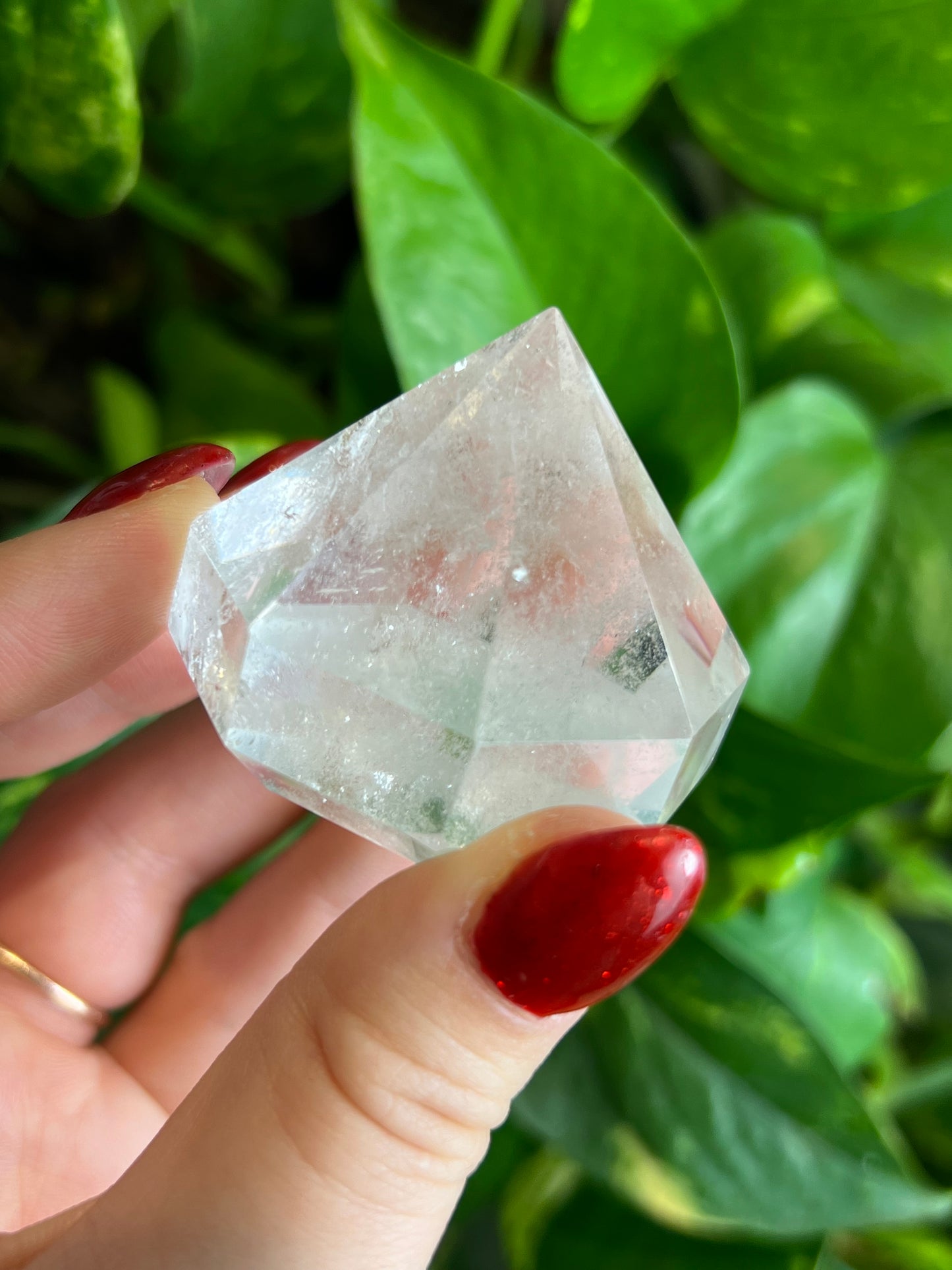 Clear Quartz Cupcake - Intutively Chosen