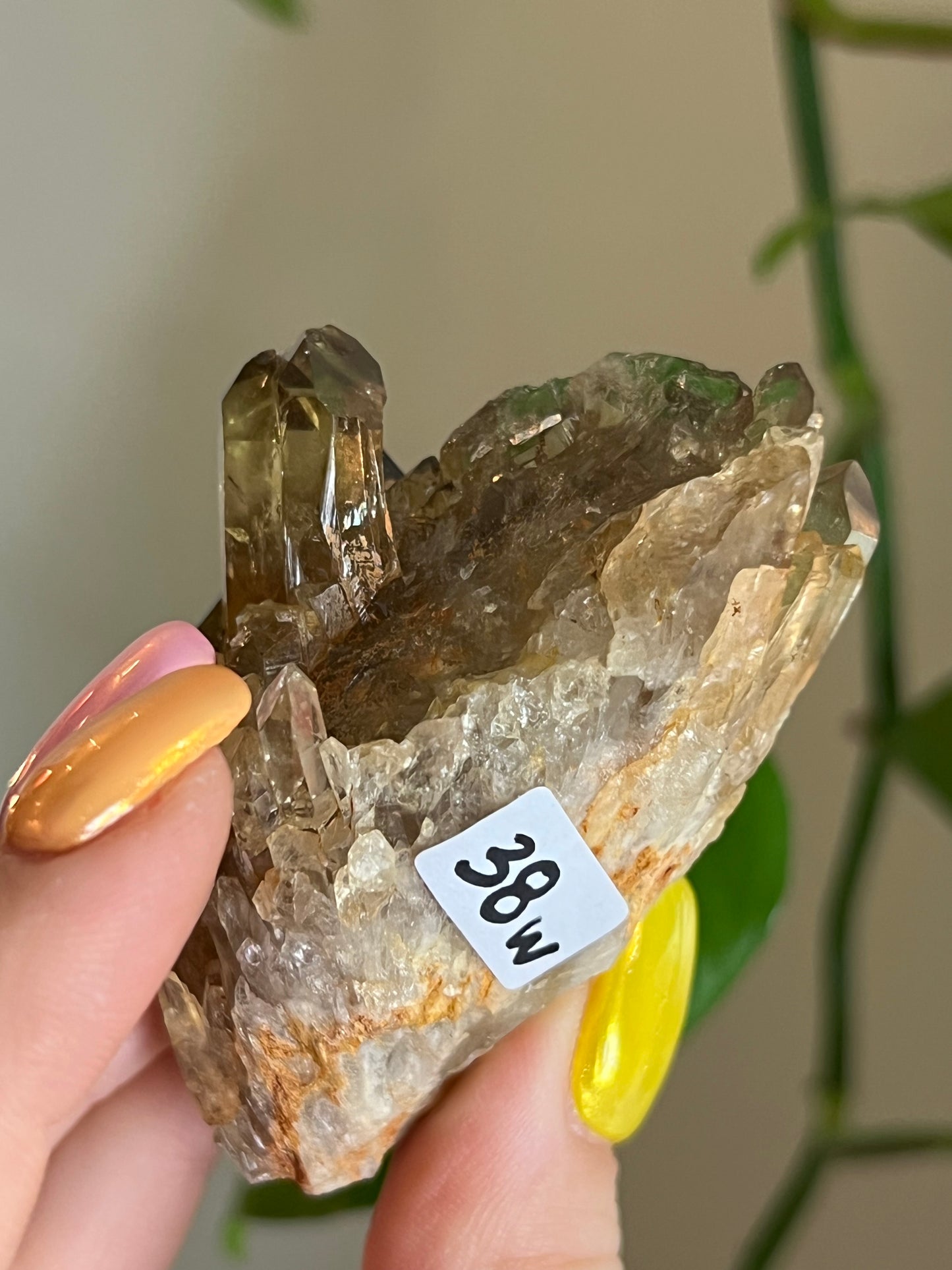 Natural Citrine Cluster