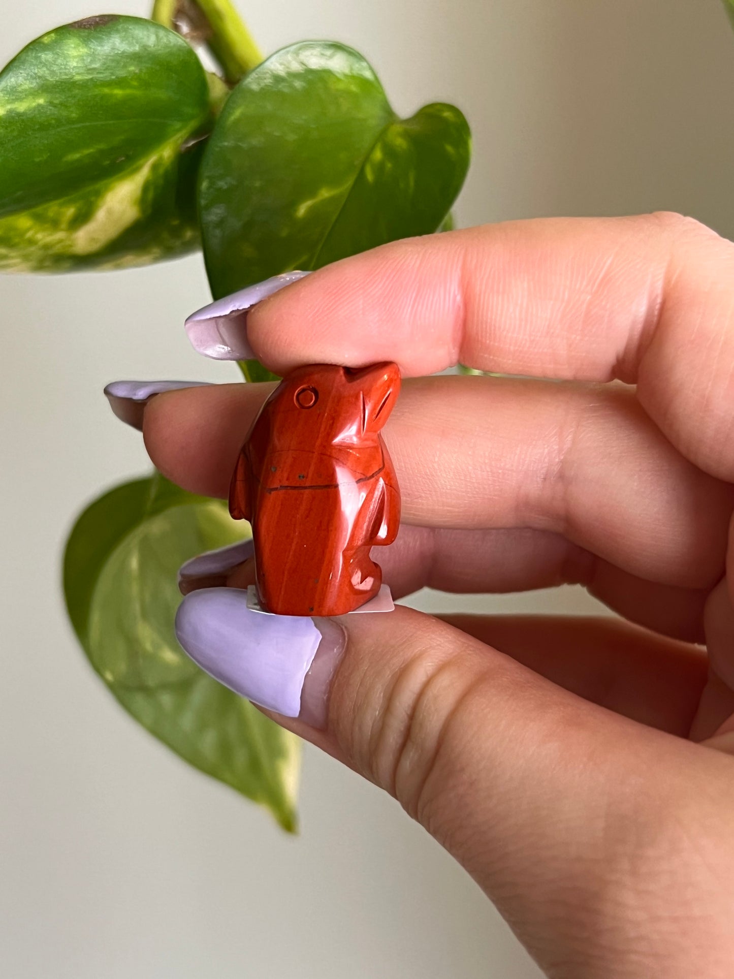 Red Jasper Small Penguin