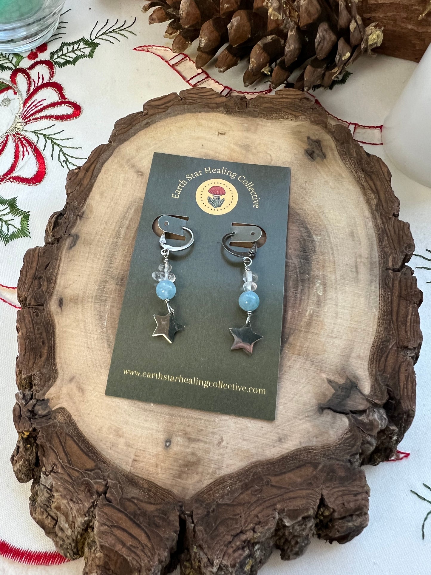Solstice Star Earrings