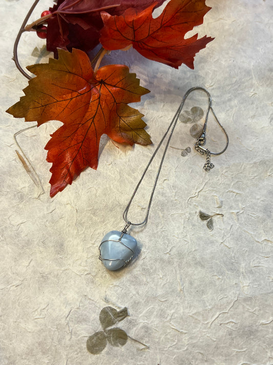 Blue Opal Necklace