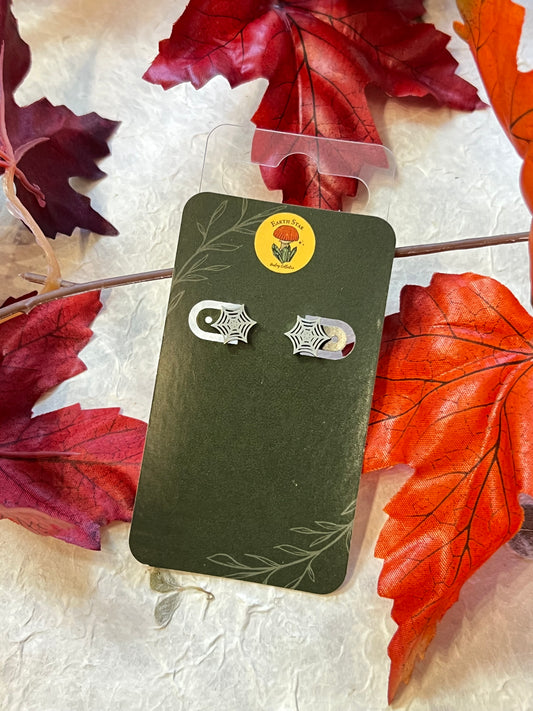 Spider Web Stainless Studs