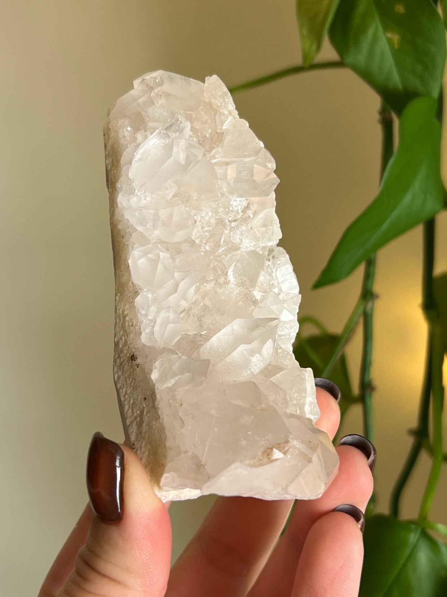 Clear Quartz Cluster - Self Standing