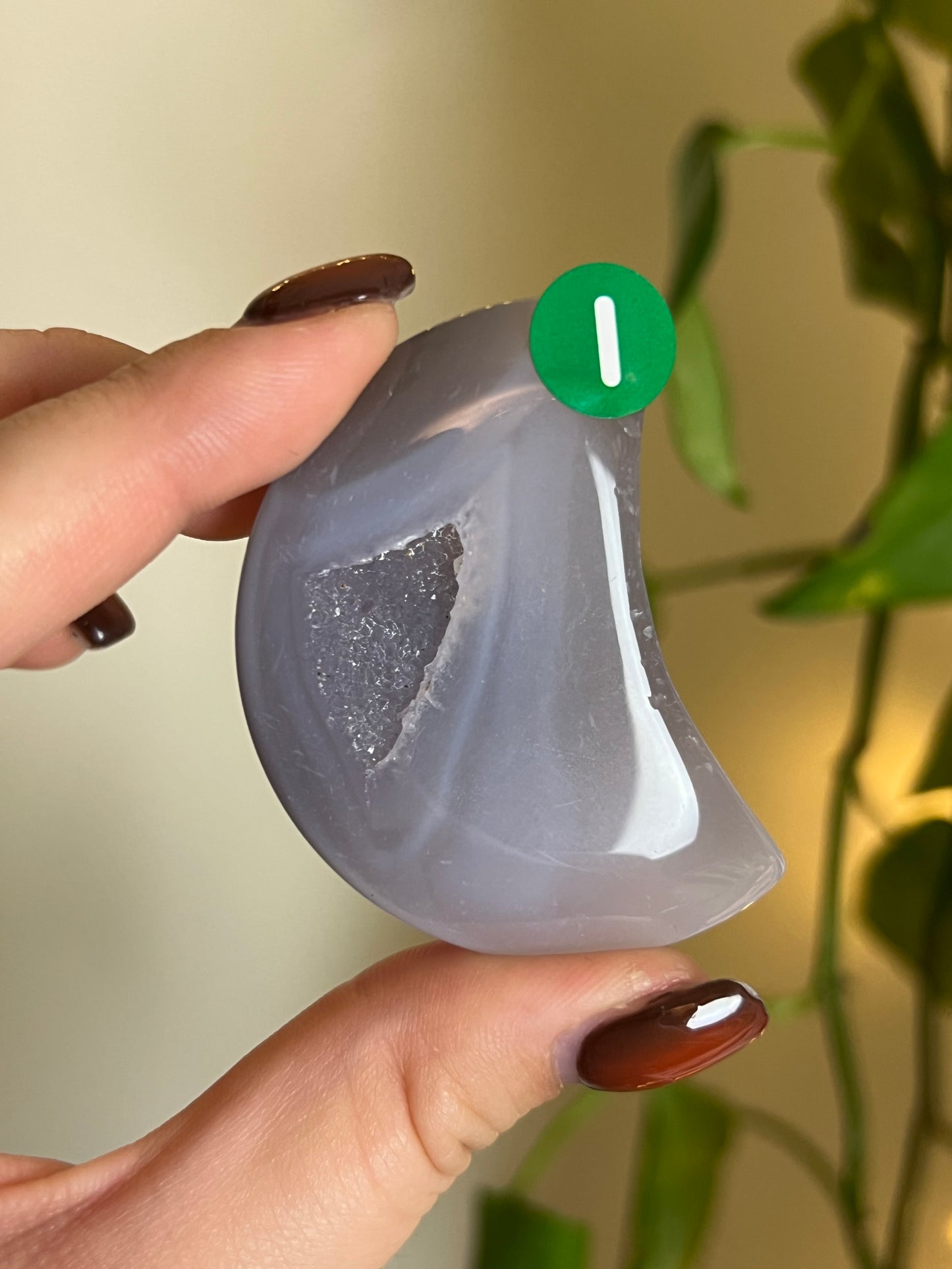 Druzy Agate Moon - Choose Your Ownđ
