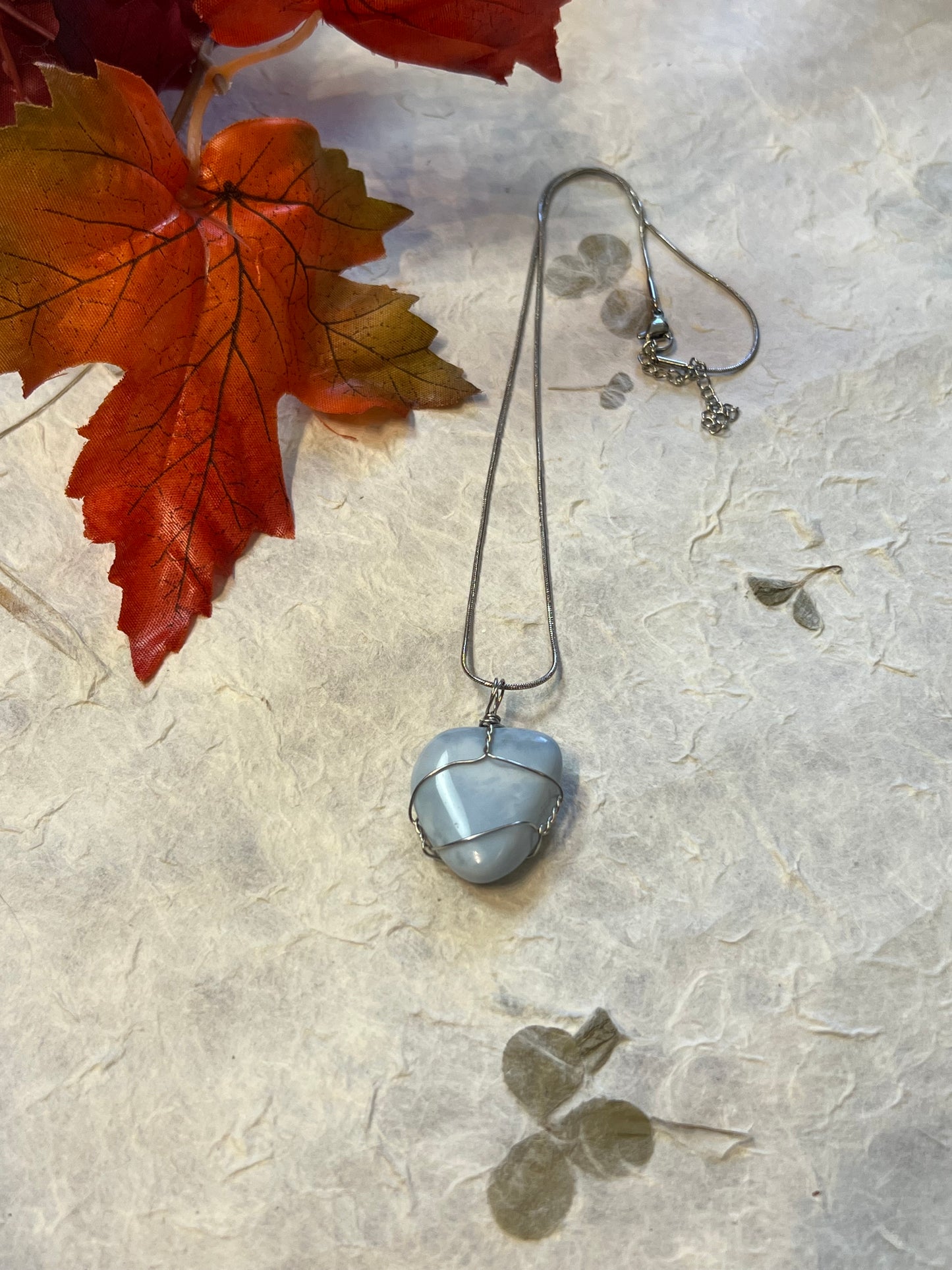 Blue Opal Necklace