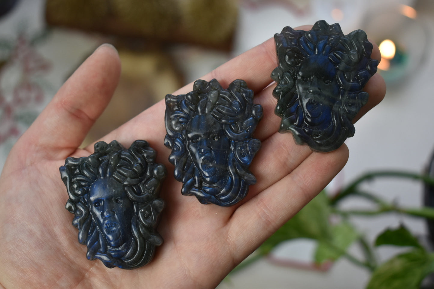 Labradorite Medusa