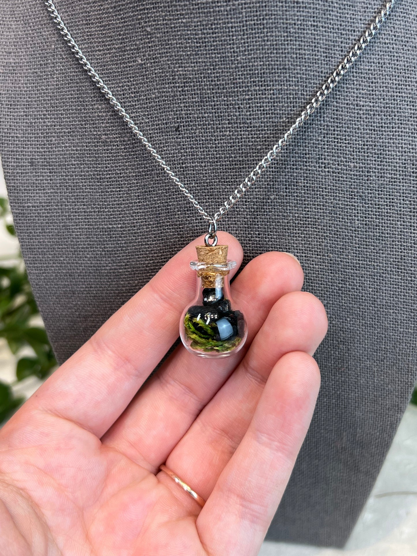 Spell Jar Healing Intention Necklaces