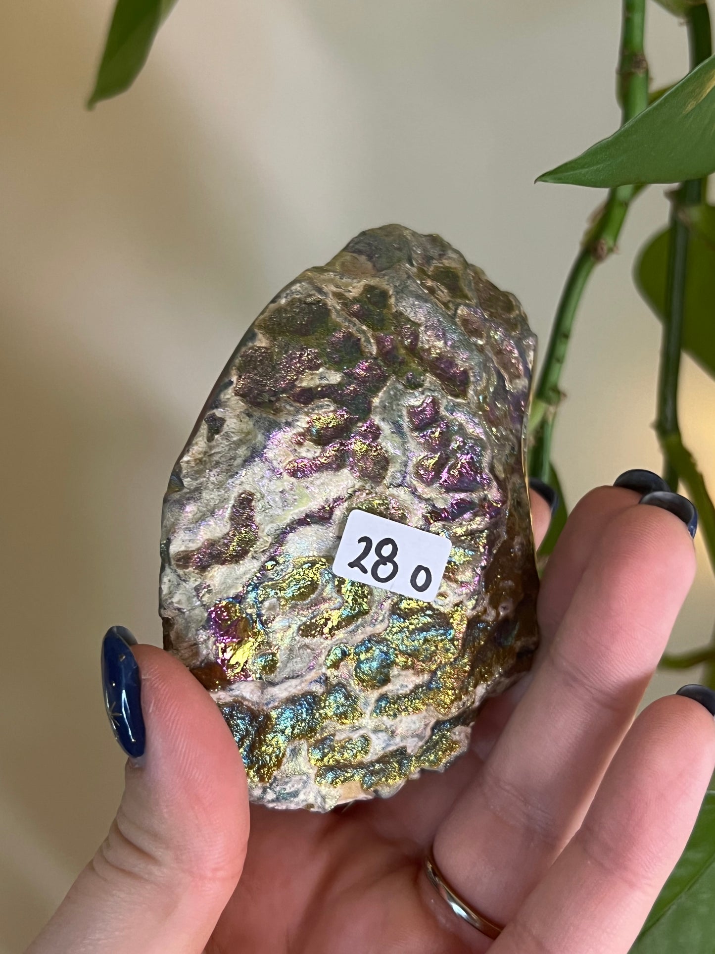 Aura Amethyst Cluster Polished Sides - O