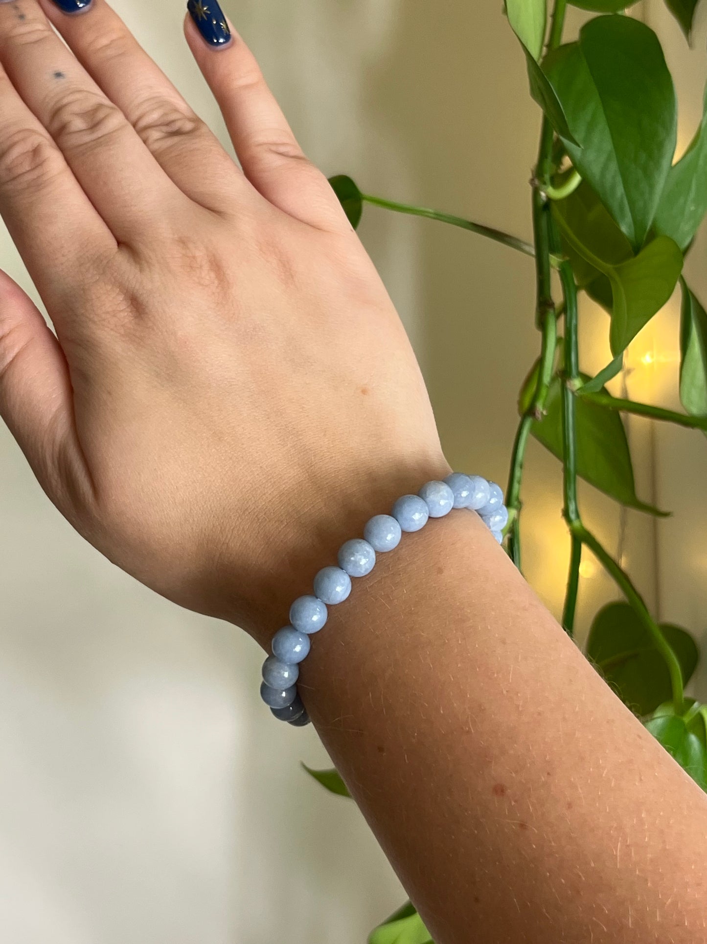 Angelite Bracelet 8mm