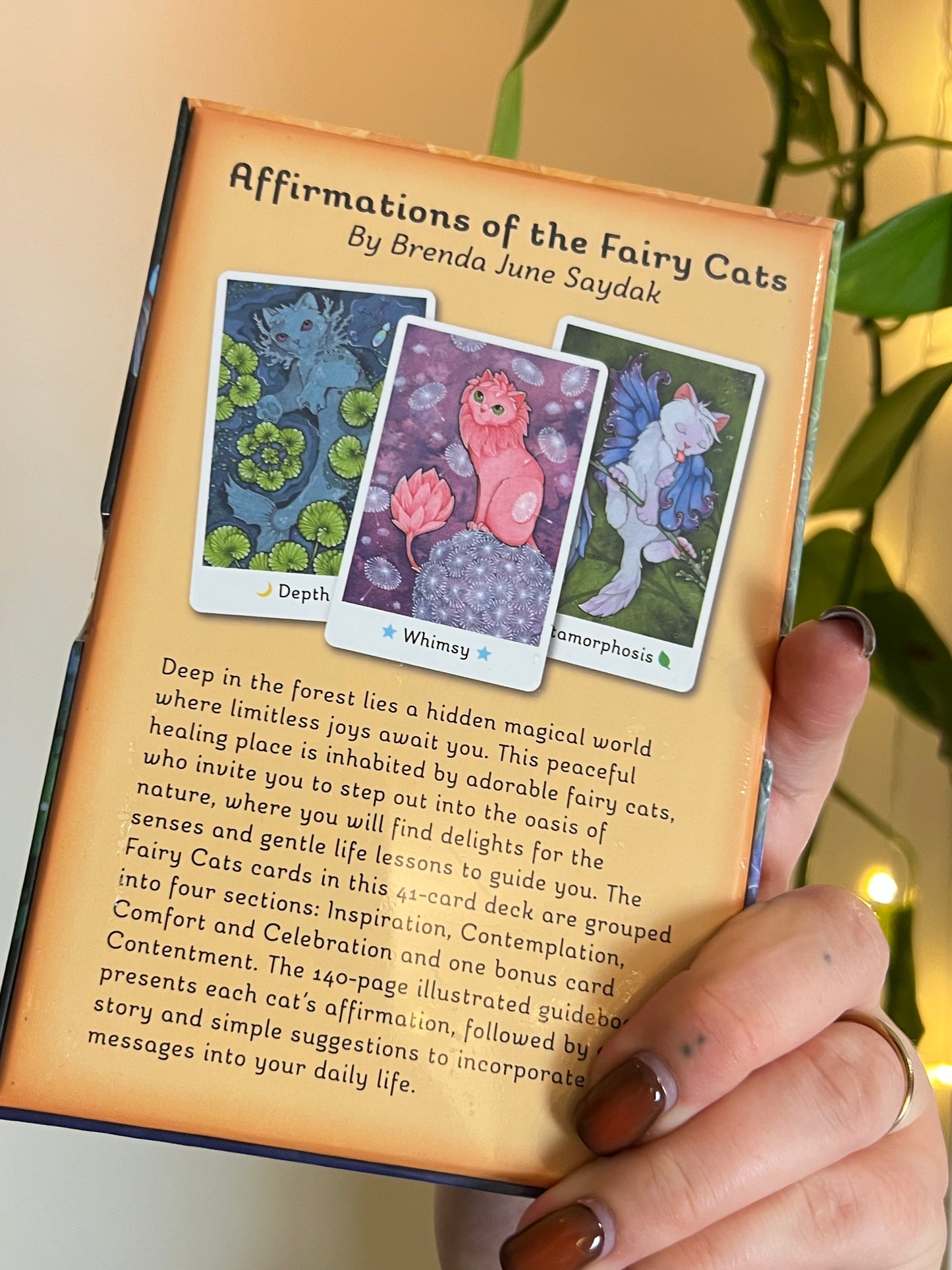 Affirmation of The Fairy Cats Deck