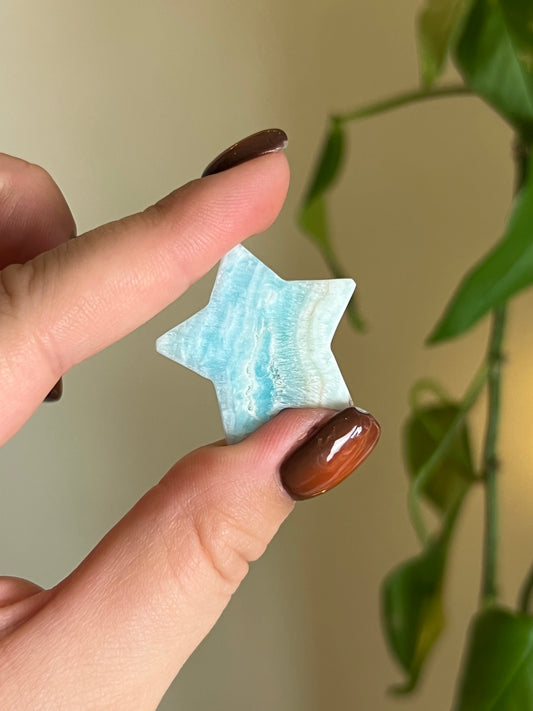 Caribbean Calcite Small Star