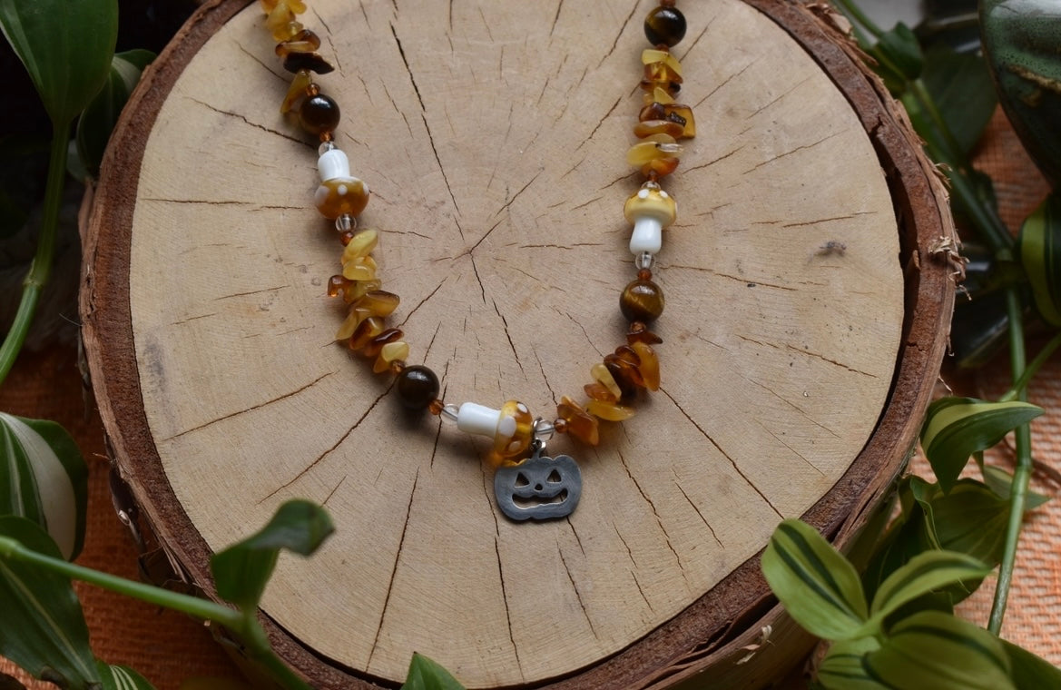 Pumpkin Harvest Necklace