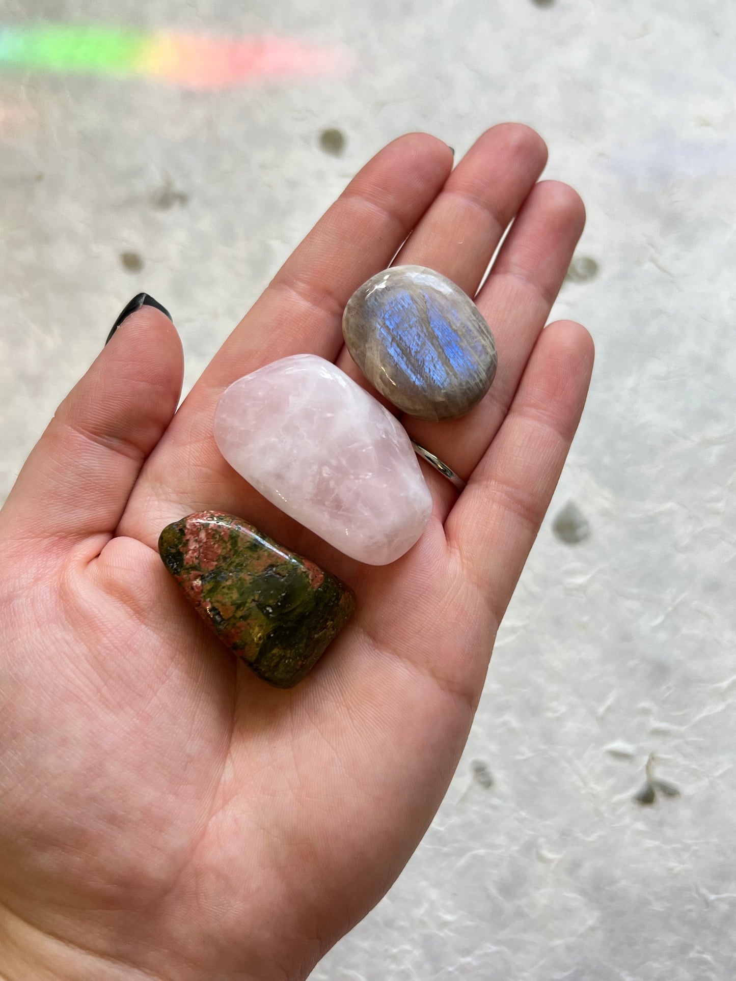 Cancer Crystal Tumble Set