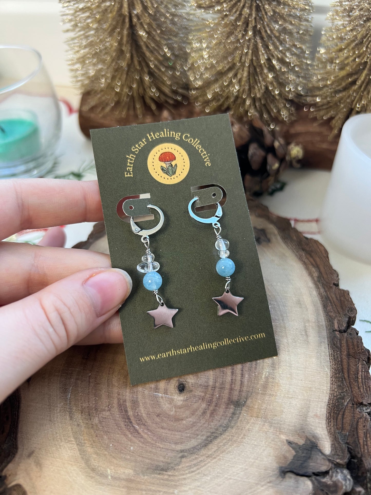 Solstice Star Earrings