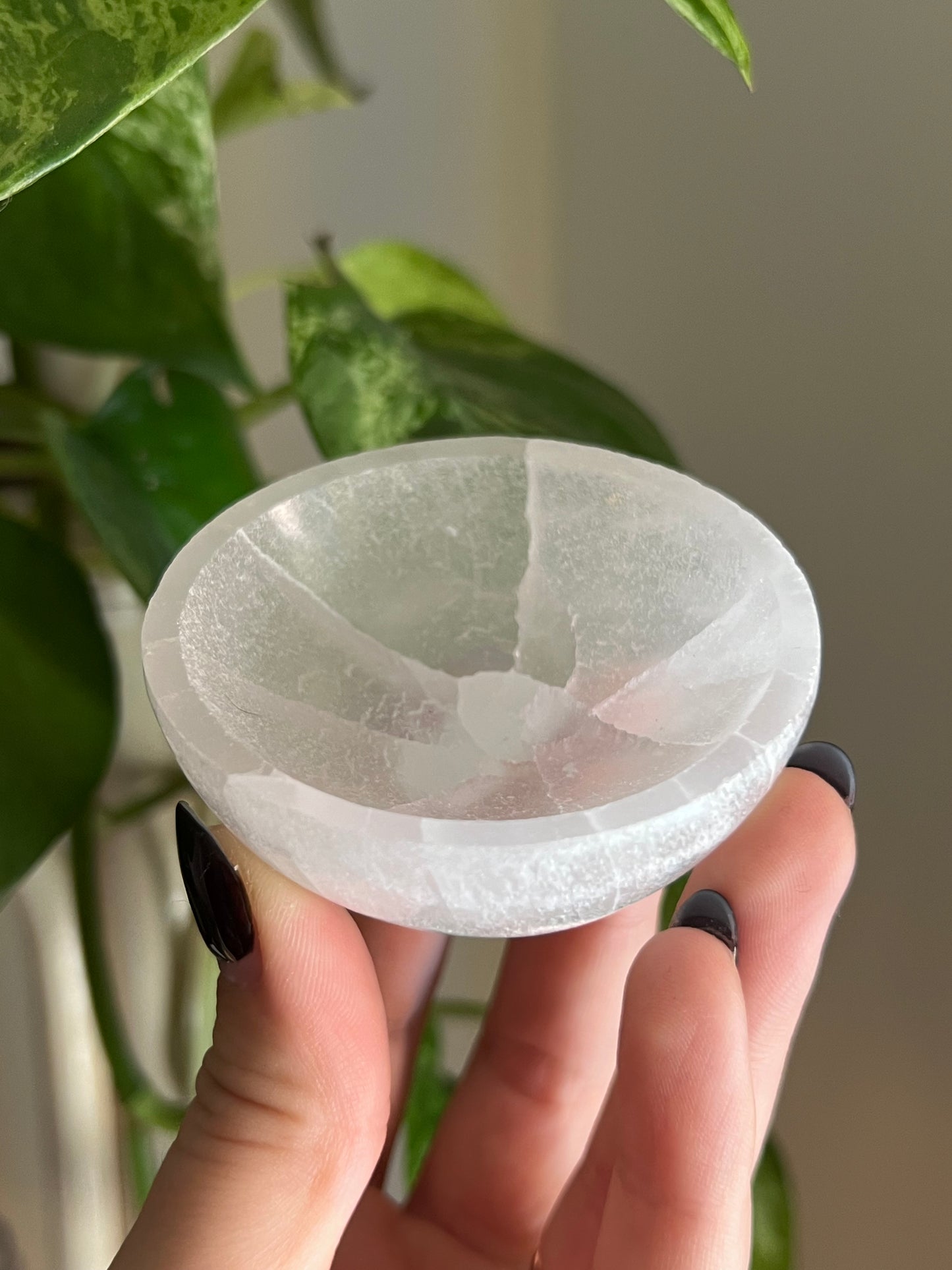 Selenite Satin Spar Mini Bowl