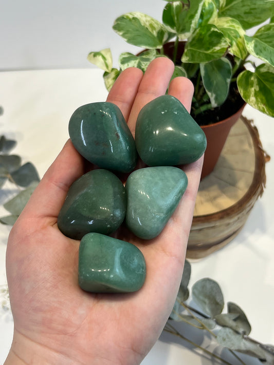 Tumble d’Aventurine verte (taille extra grande)
