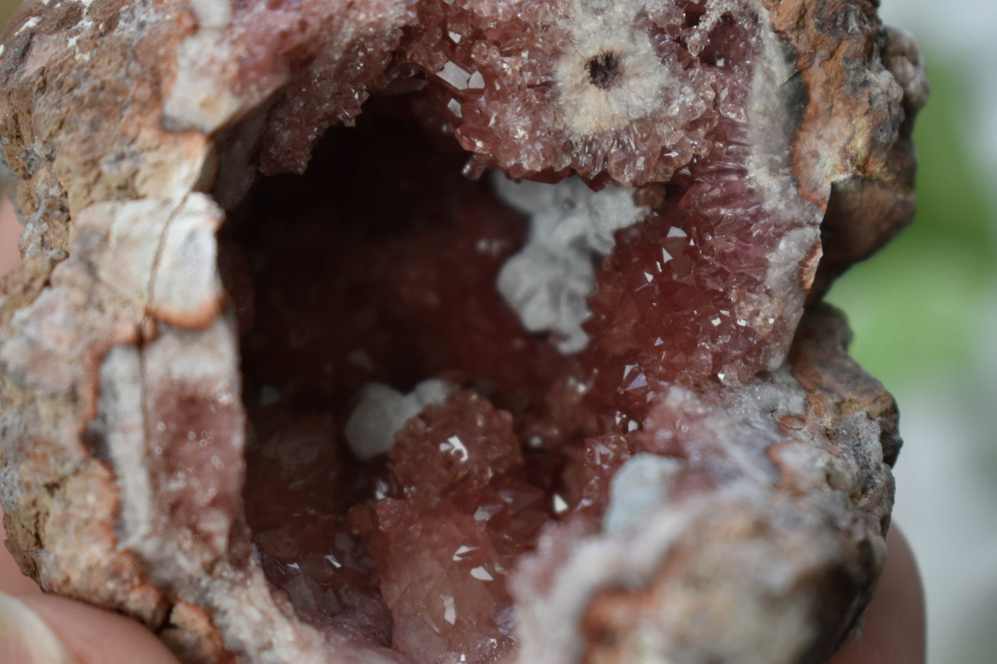 Pink Amethyst Cluster Large