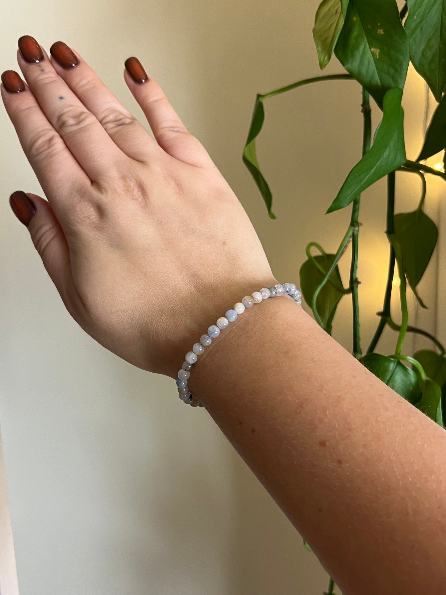4mm Dumortierite Bracelet