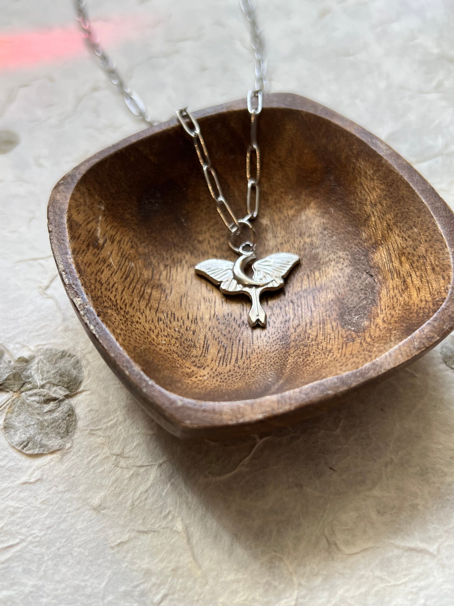 Lunar Moth Necklace