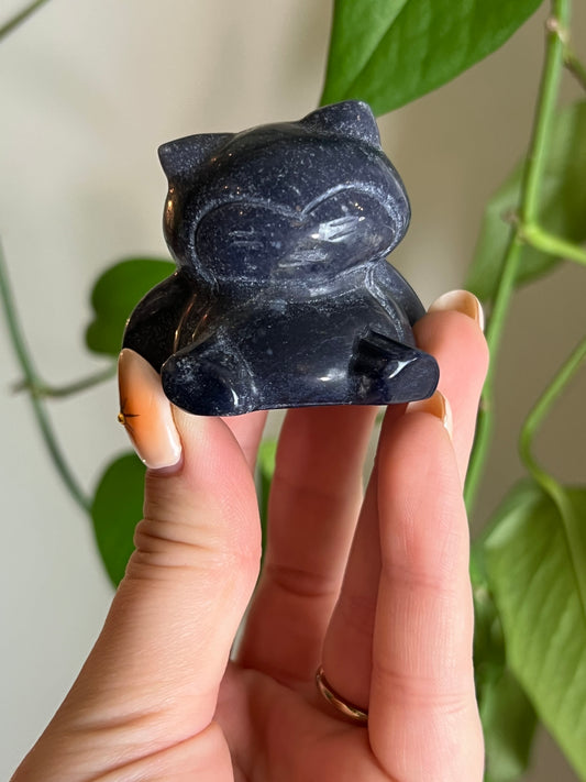 Blue Aventurine Snorlax - Pokémon