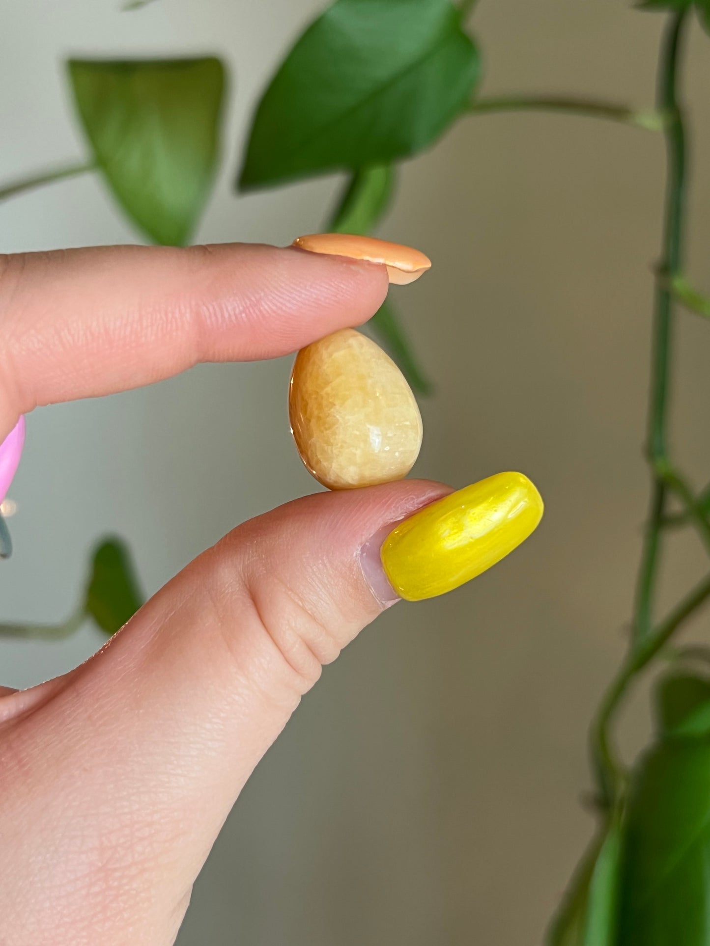 Yellow Calcite Mini Egg