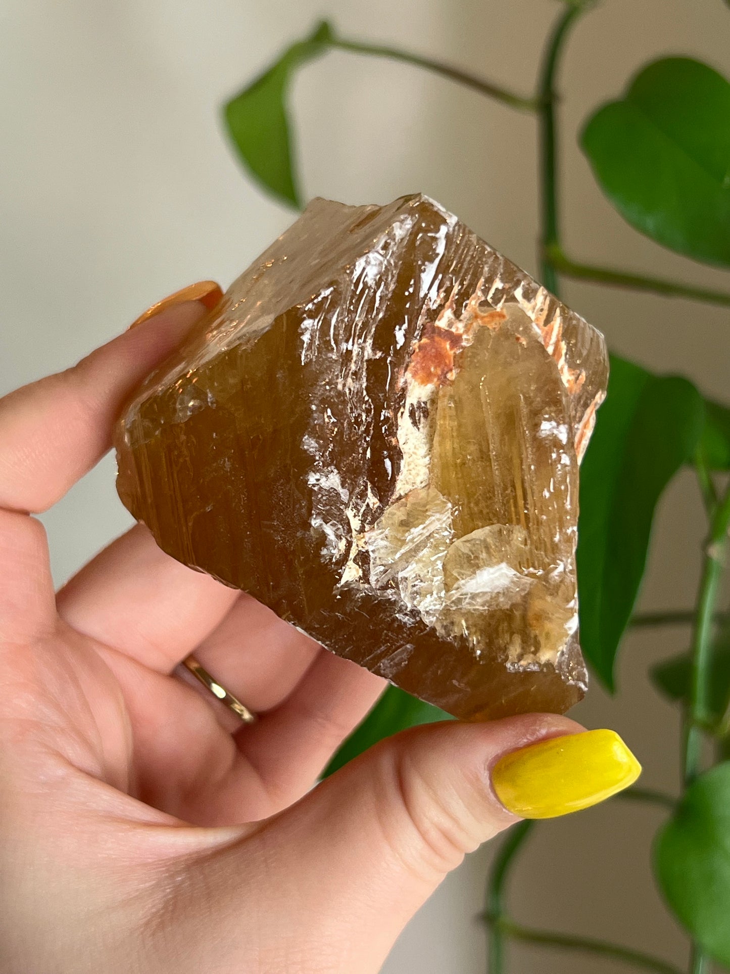 Honey Calcite Raw - Intuitively Chosen