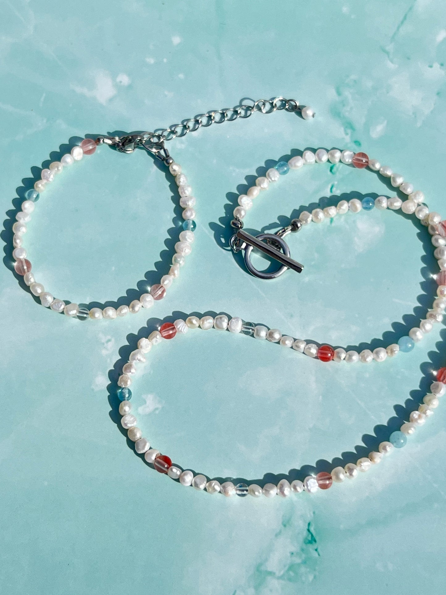 Trans Oceans Pride Necklace đ«§