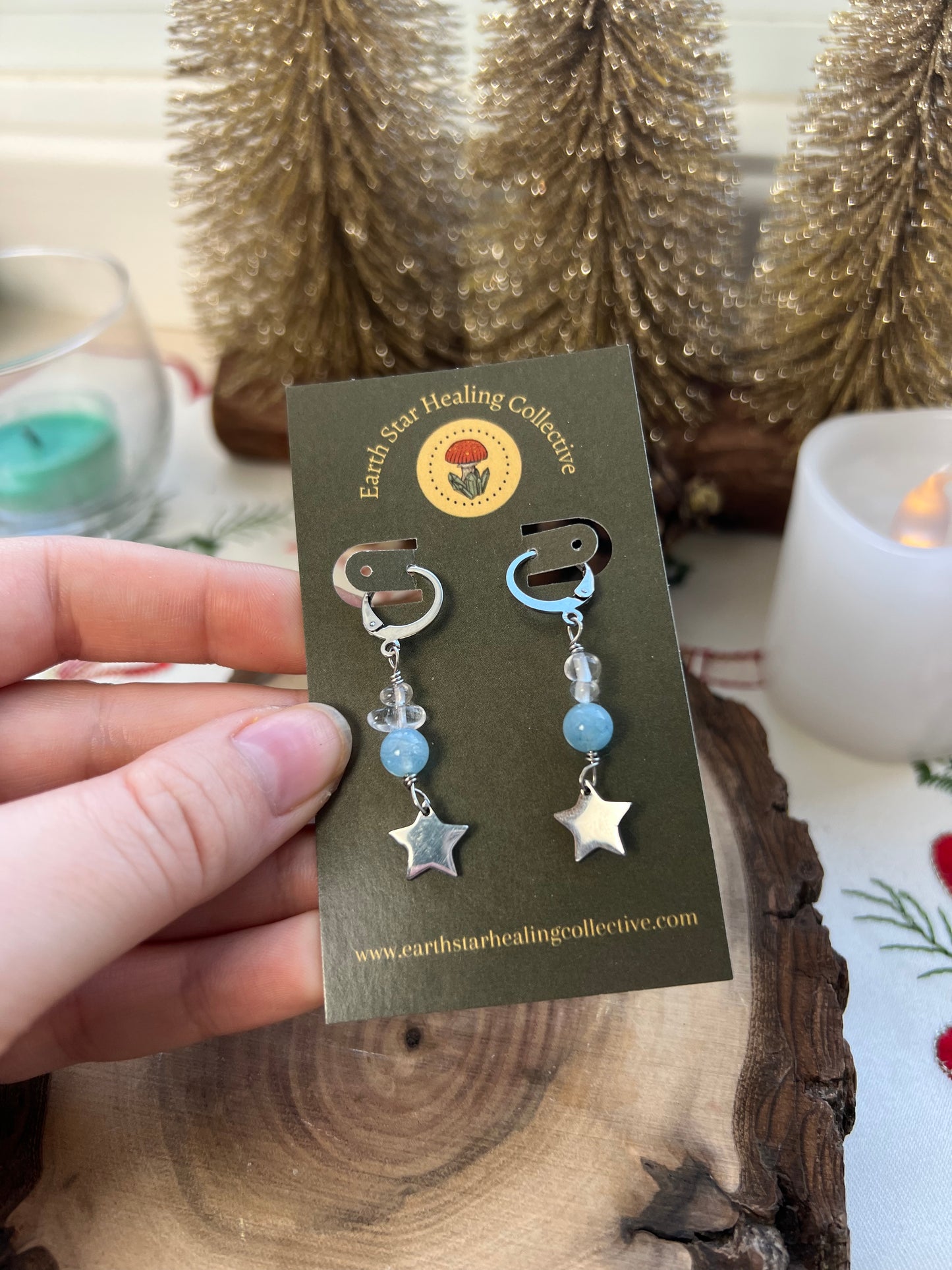 Solstice Star Earrings
