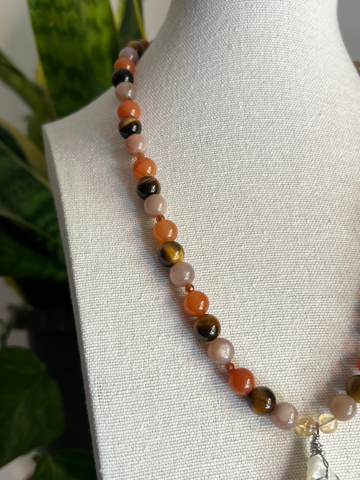Candy Corn Necklace