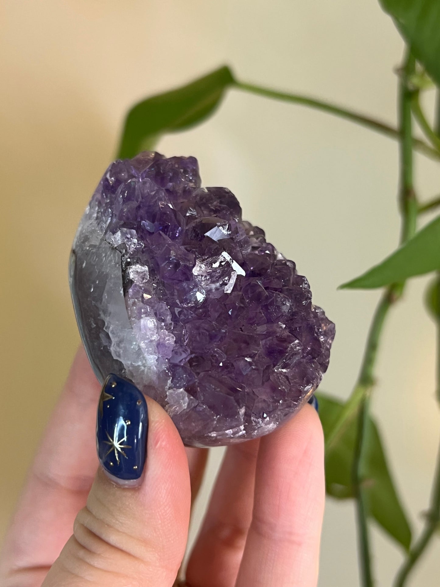 Amethyst Cluster Egg - U