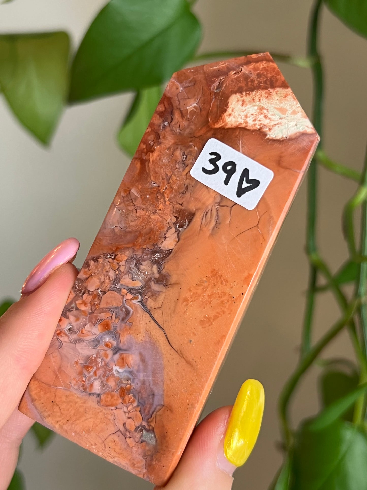 Cotton Candy Agate Tower - C