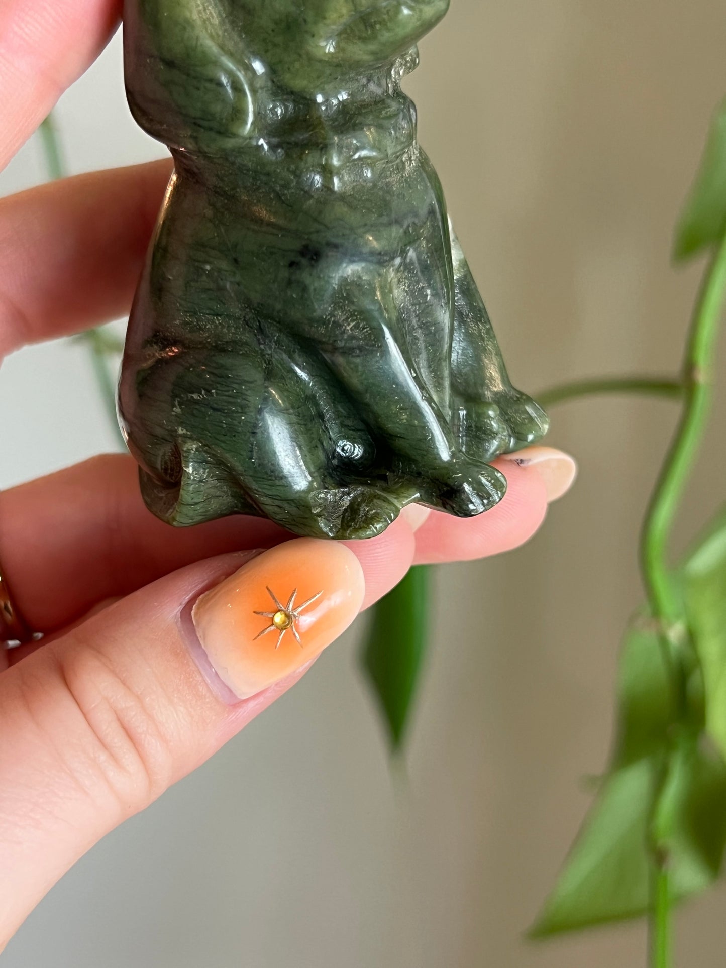 *Imperfect Jade Aventurine Dog - Medium