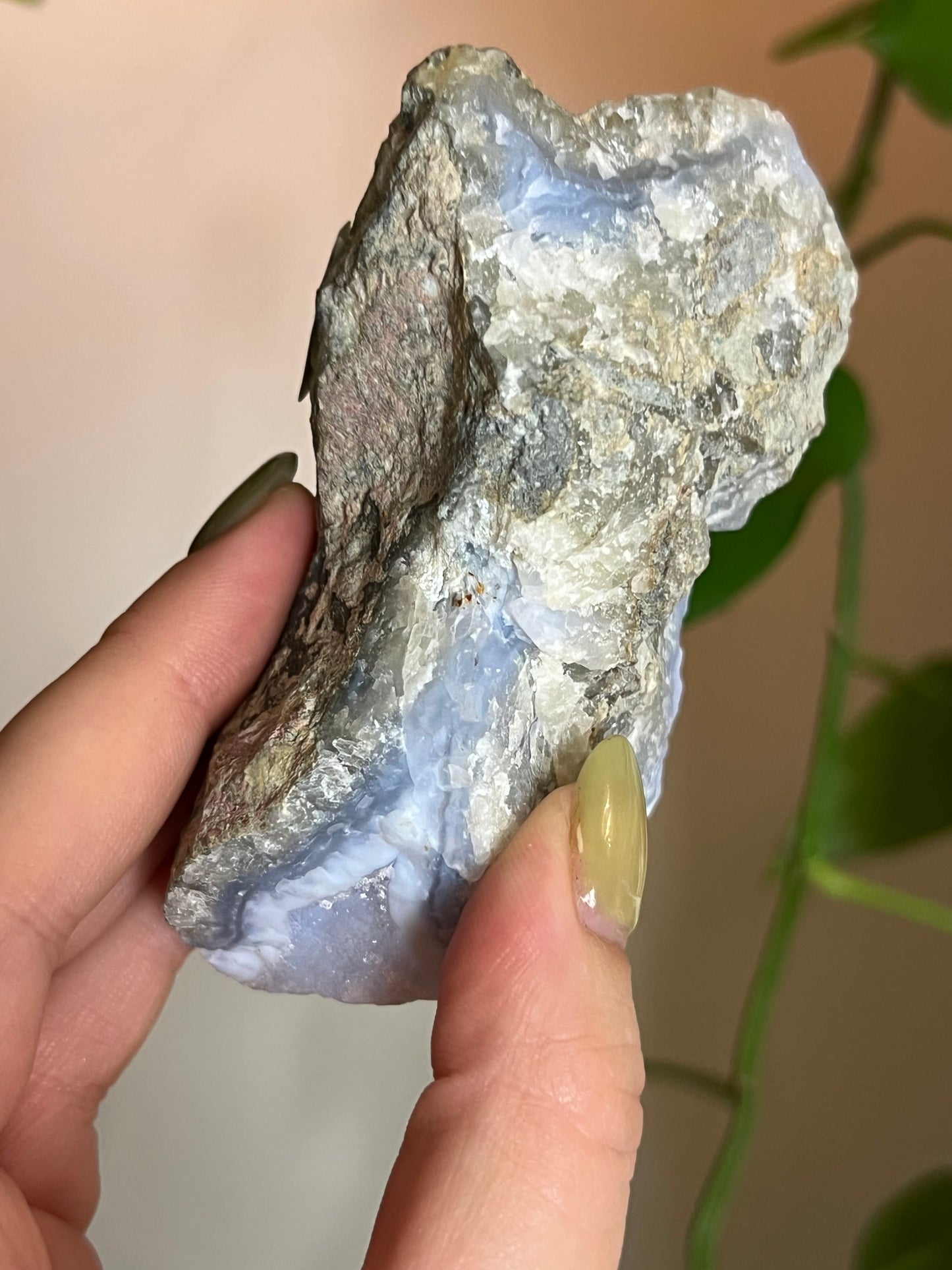 Druzy Blue Lace Agate Raw H