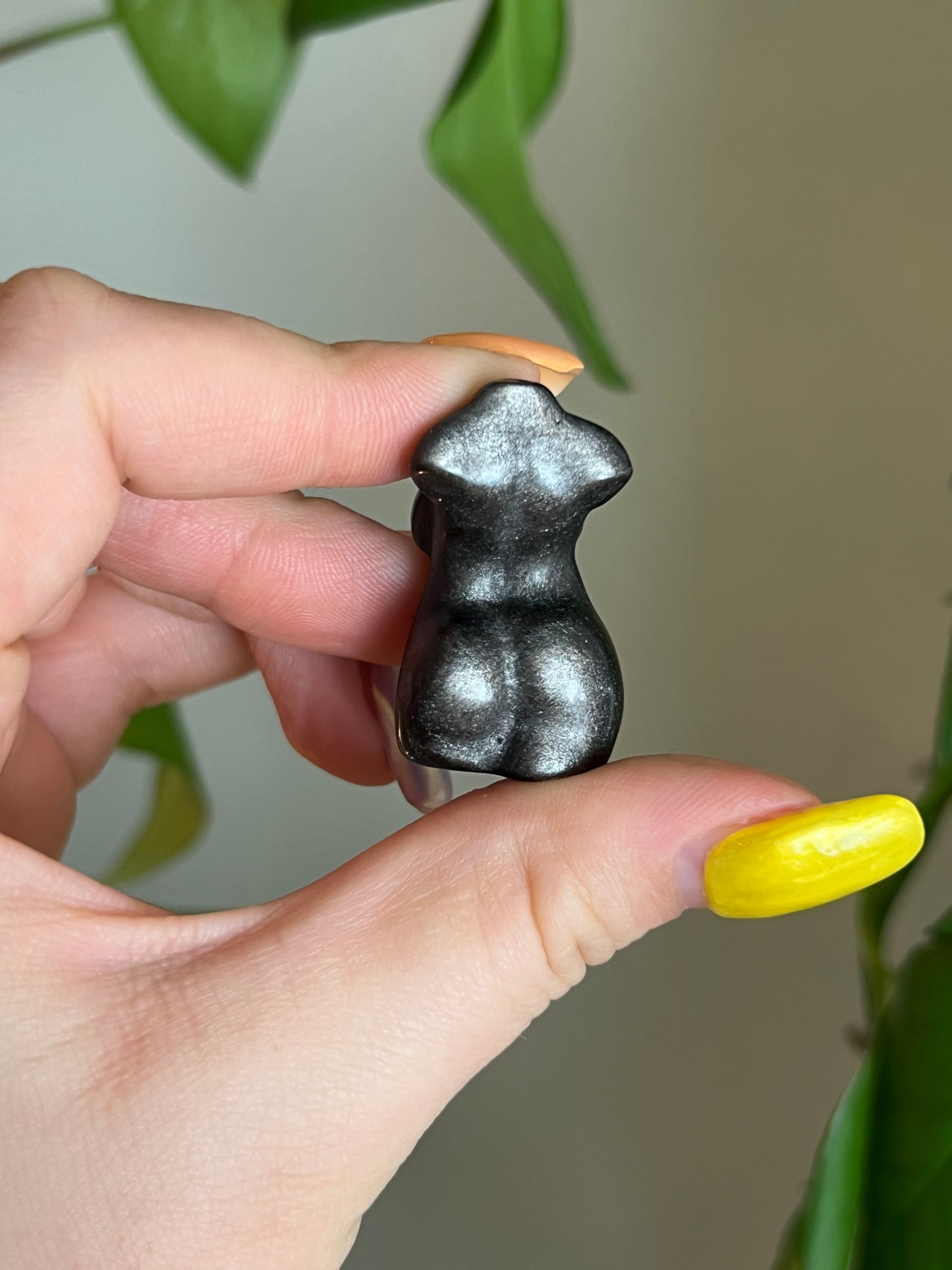 Silver Sheen Obsidian Curvy Body