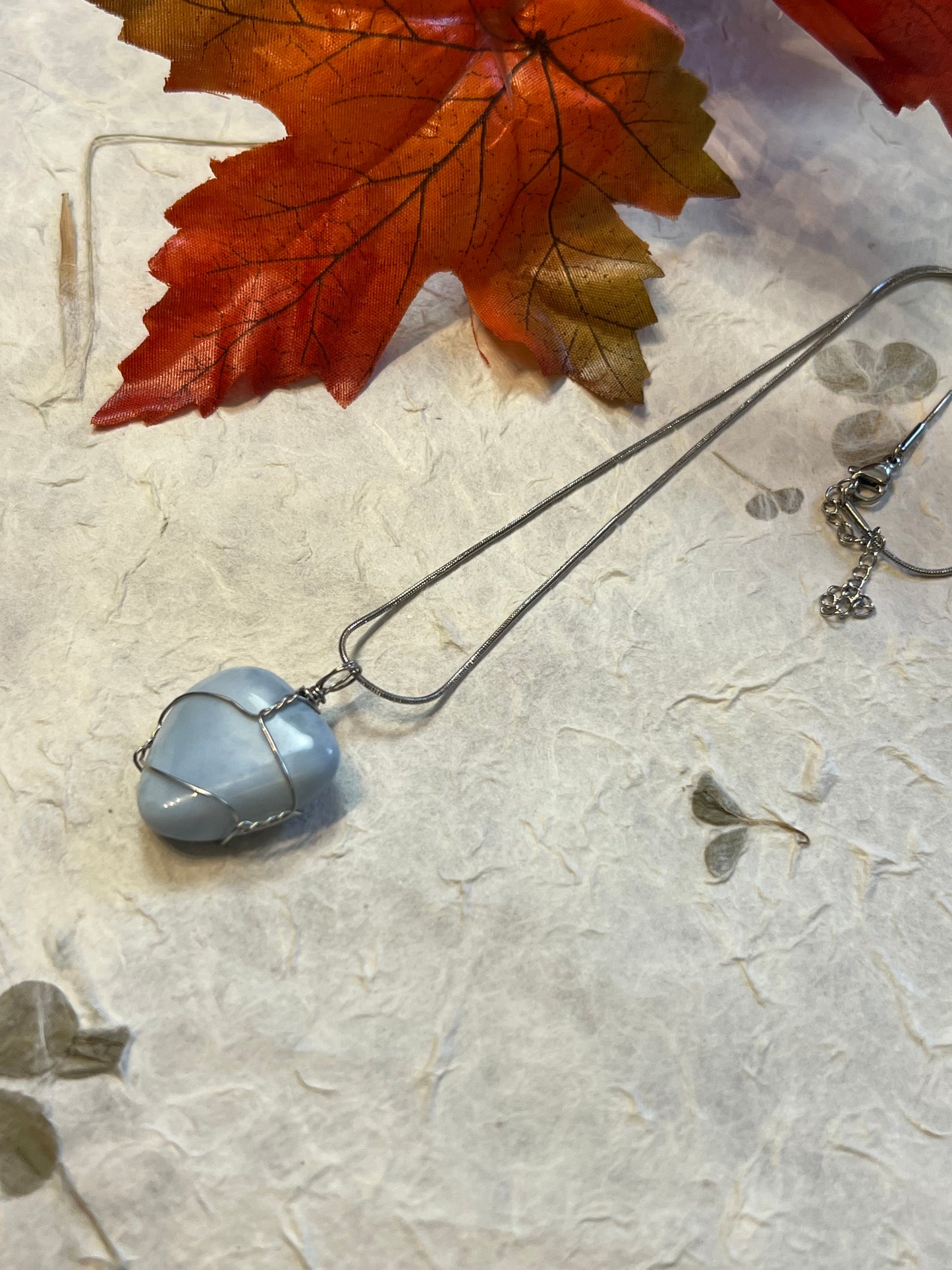 Blue Opal Necklace