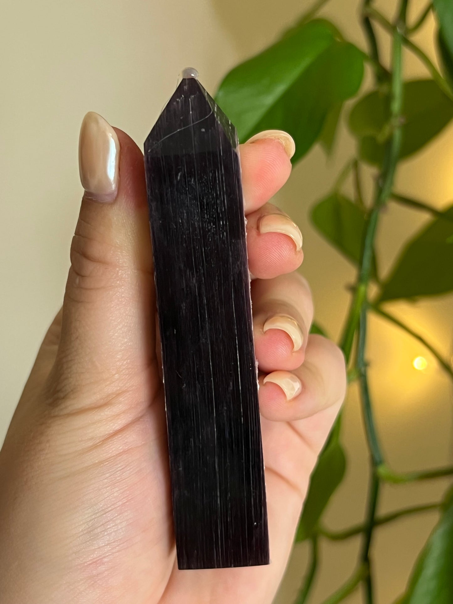 Gem Quality High Flash Lepidolite Towers